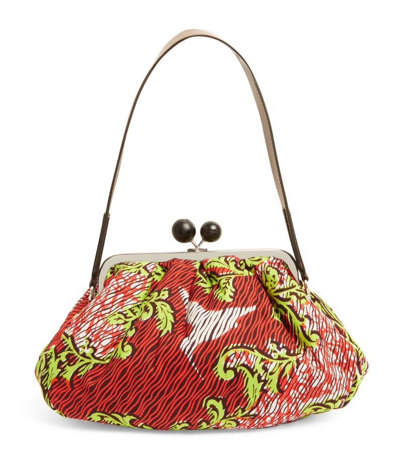 Weekend Max Mara Weekend Max Mara Medium African Wax Print Pasticcino Bag