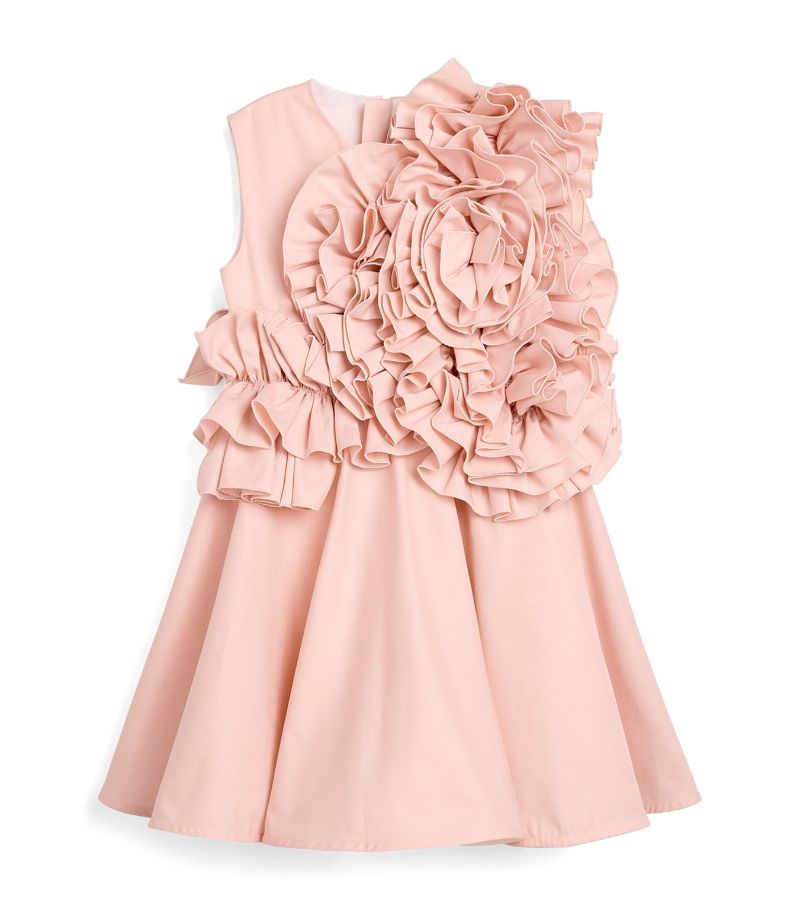  Jessie And James Cotton Ruffle Adage Dress (4-14 Years)