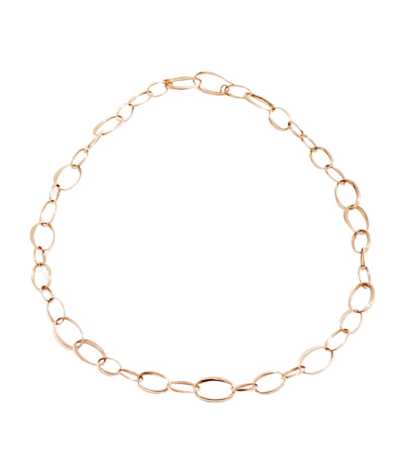 Pomellato Pomellato Rose Gold Hoop Chain Necklace