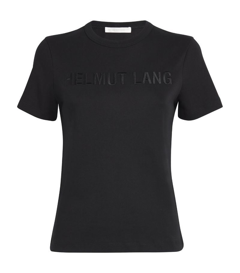 Helmut Lang Helmut Lang Embroidered Logo T-Shirt