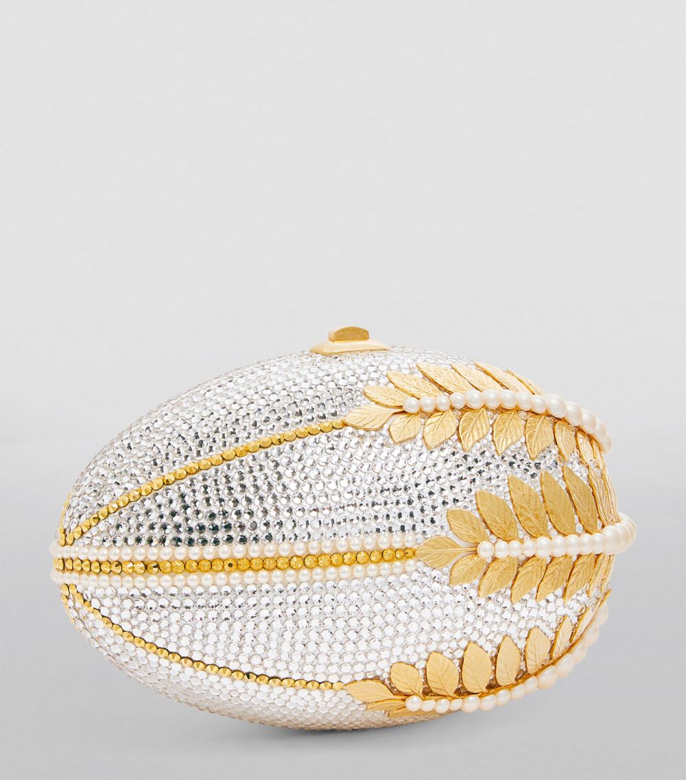 Judith Leiber Judith Leiber Embellished 60th Anniversary Empire Egg Clutch Bag