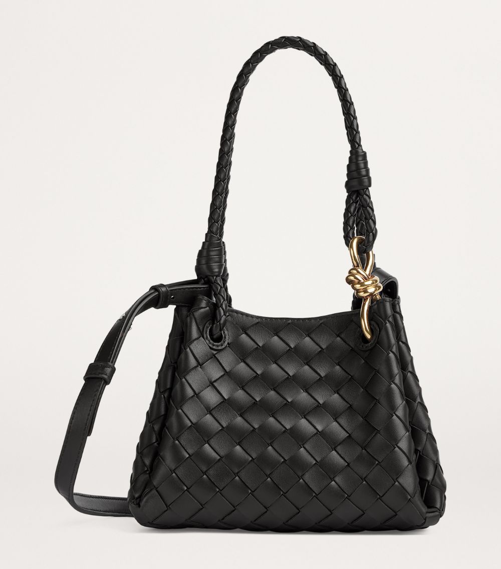 Bottega Veneta Bottega Veneta Small Leather Parachute Shoulder Bag