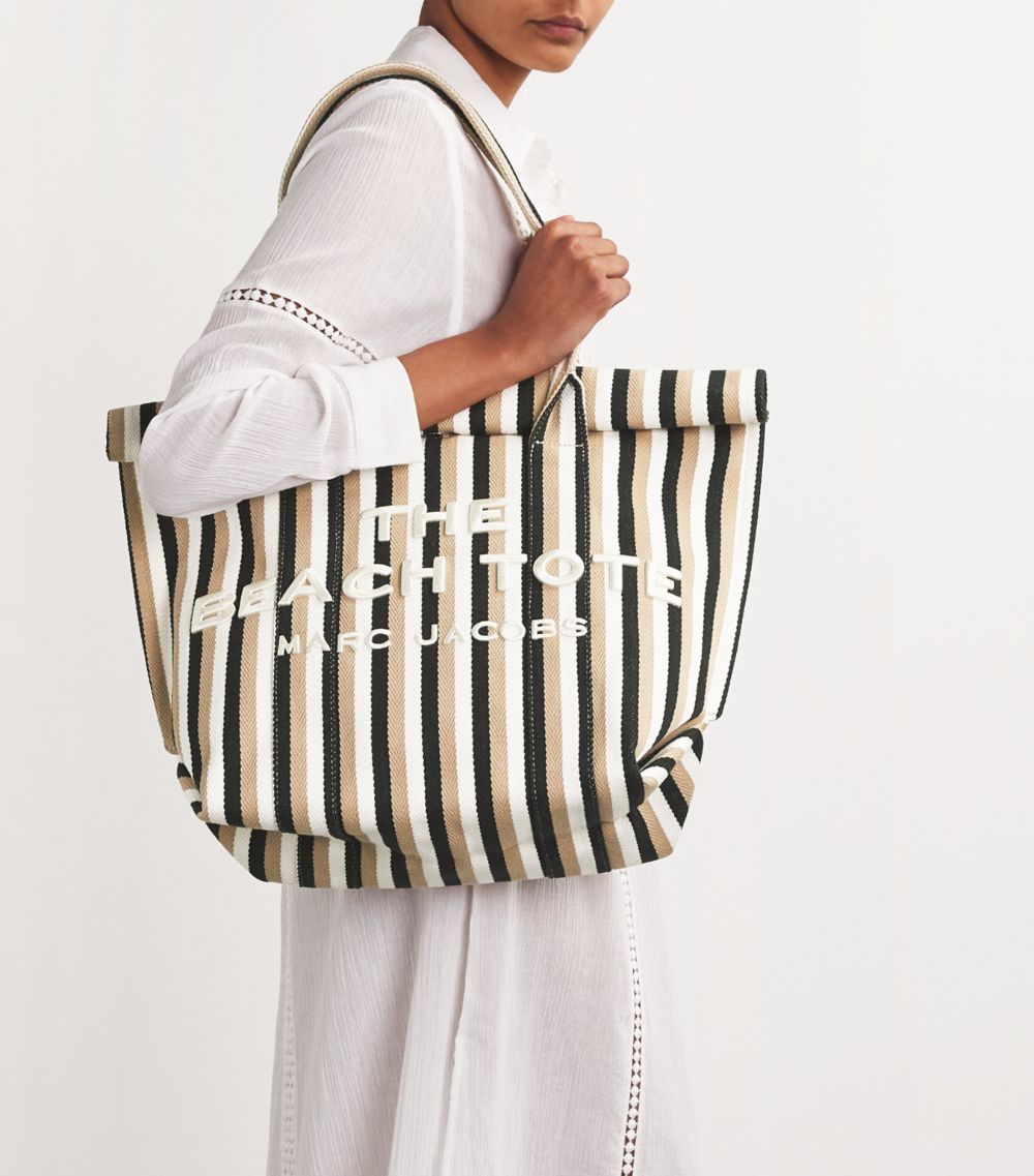 Marc Jacobs Marc Jacobs The Woven Stripe Beach Tote Bag