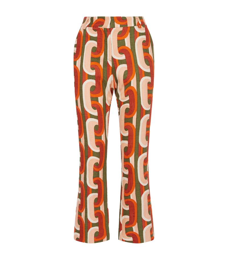 La Doublej La Doublej Cotton Patterned 24/7 Trousers