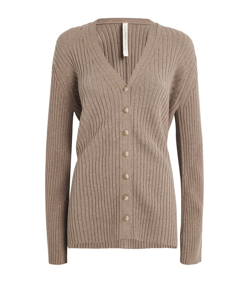 Lauren Manoogian Lauren Manoogian Cotton-Blend Column Cardigan