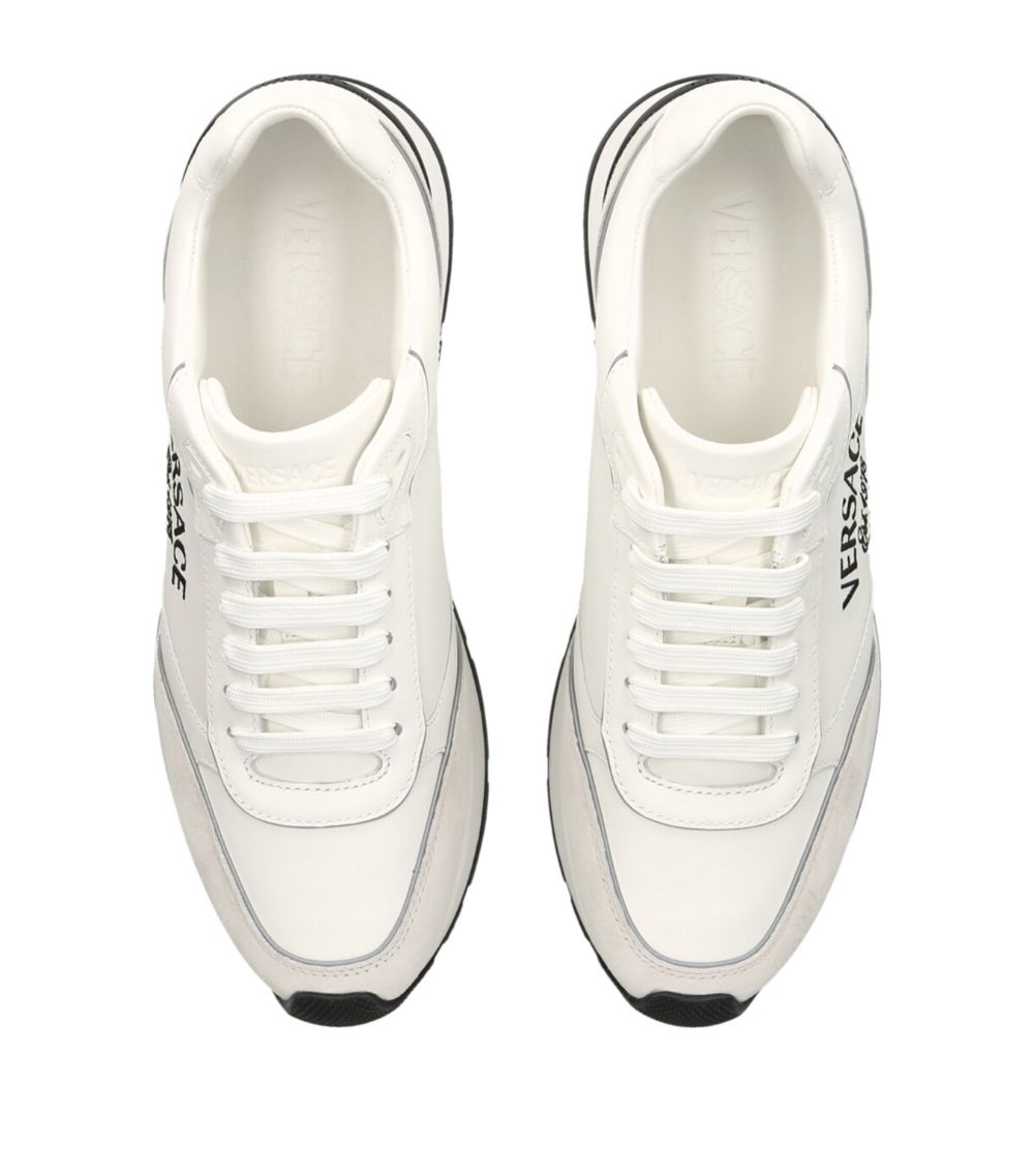 Versace Versace Leather Logo Sneakers