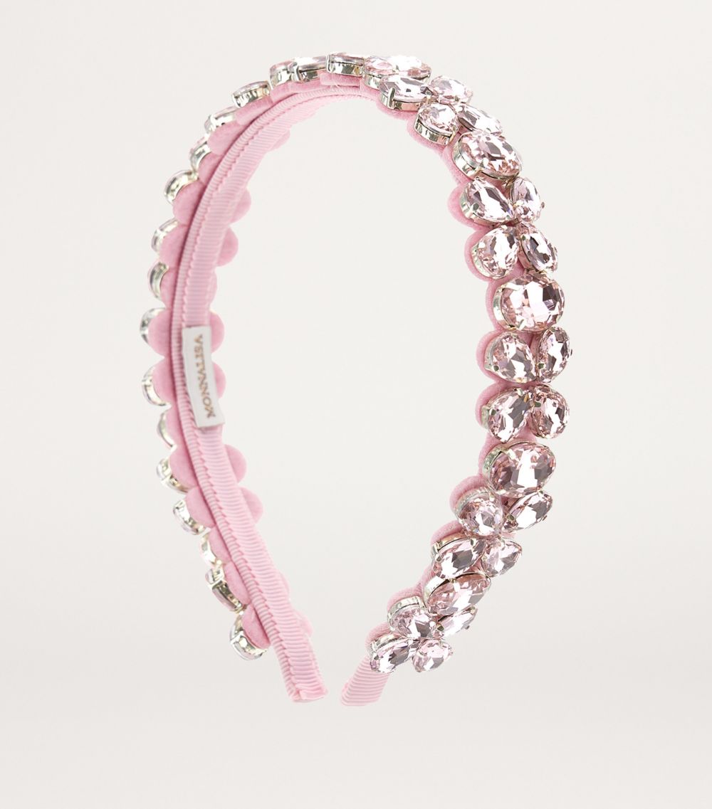 Monnalisa Monnalisa Crystal-Embellished Amira Headband