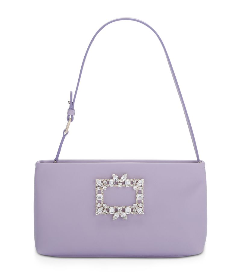 Roger Vivier Roger Vivier Leather Mini Nightlily Bag