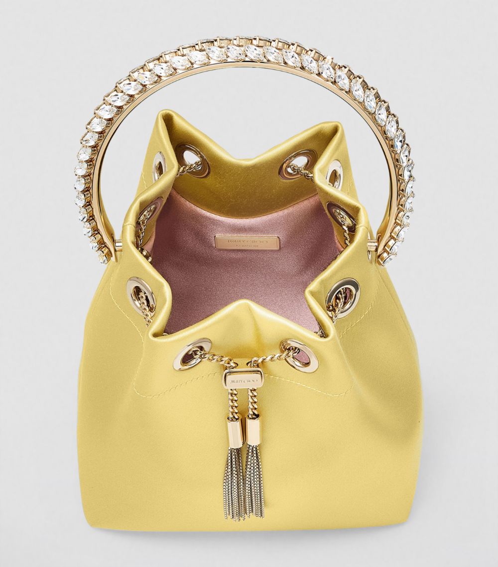 Jimmy Choo Jimmy Choo Bon Bon Satin Top-Handle Bag