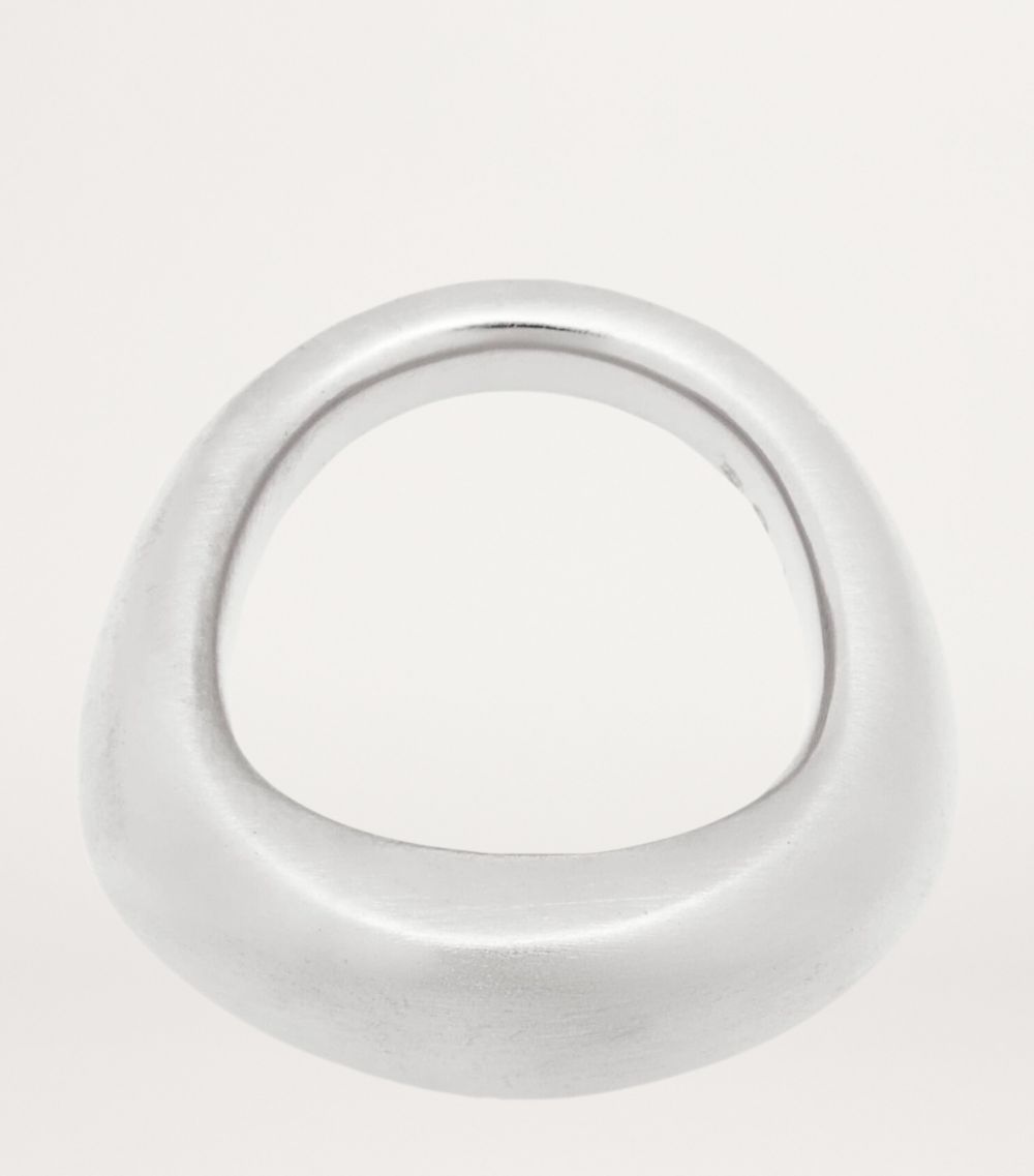 Loewe Loewe Sterling Silver Signet Ring