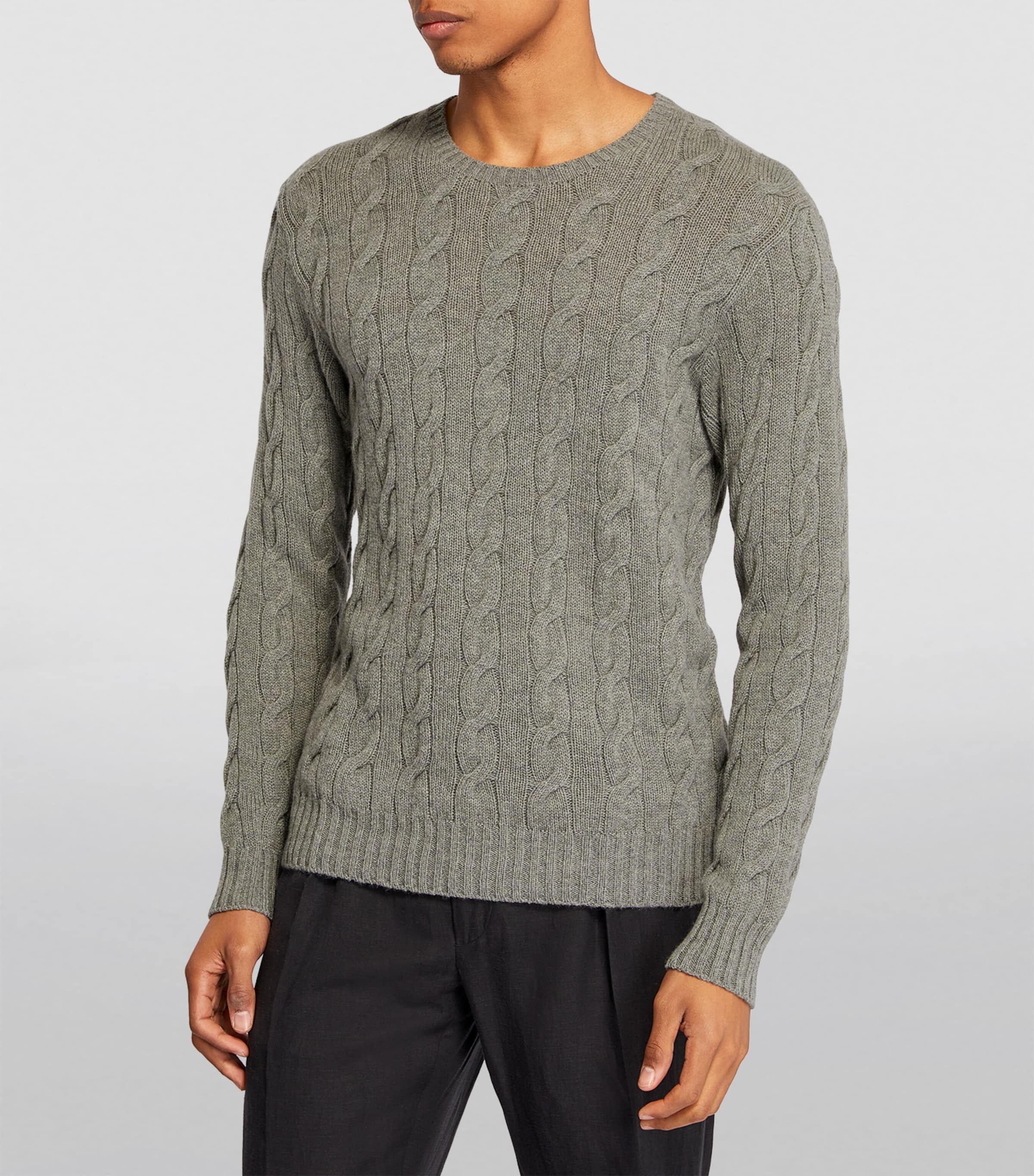 Ralph Lauren Purple Label Ralph Lauren Purple Label Cashmere Cable-Knit Sweater