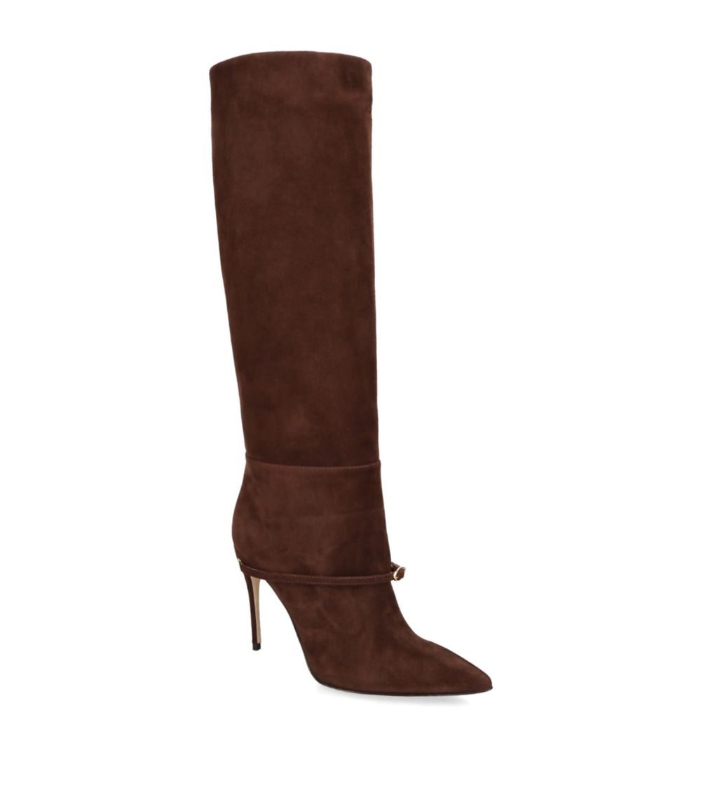 Jennifer Chamandi Jennifer Chamandi Suede Cece Boots 105