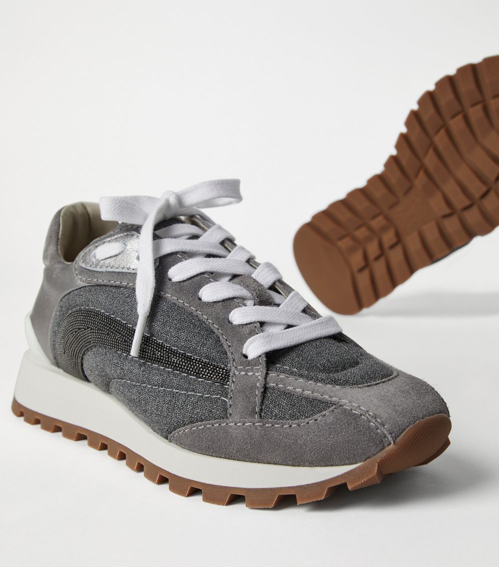 Brunello Cucinelli Brunello Cucinelli Virgin Wool Runner Sneakers