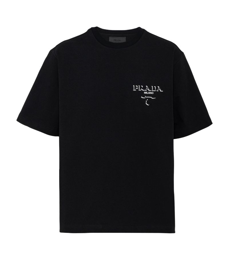 Prada Prada Cotton Logo T-Shirt