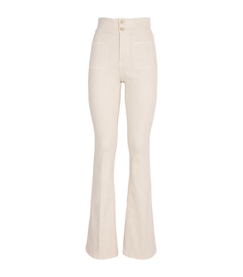 Veronica Beard Veronica Beard Beverly High-Rise Skinny Flared Jeans