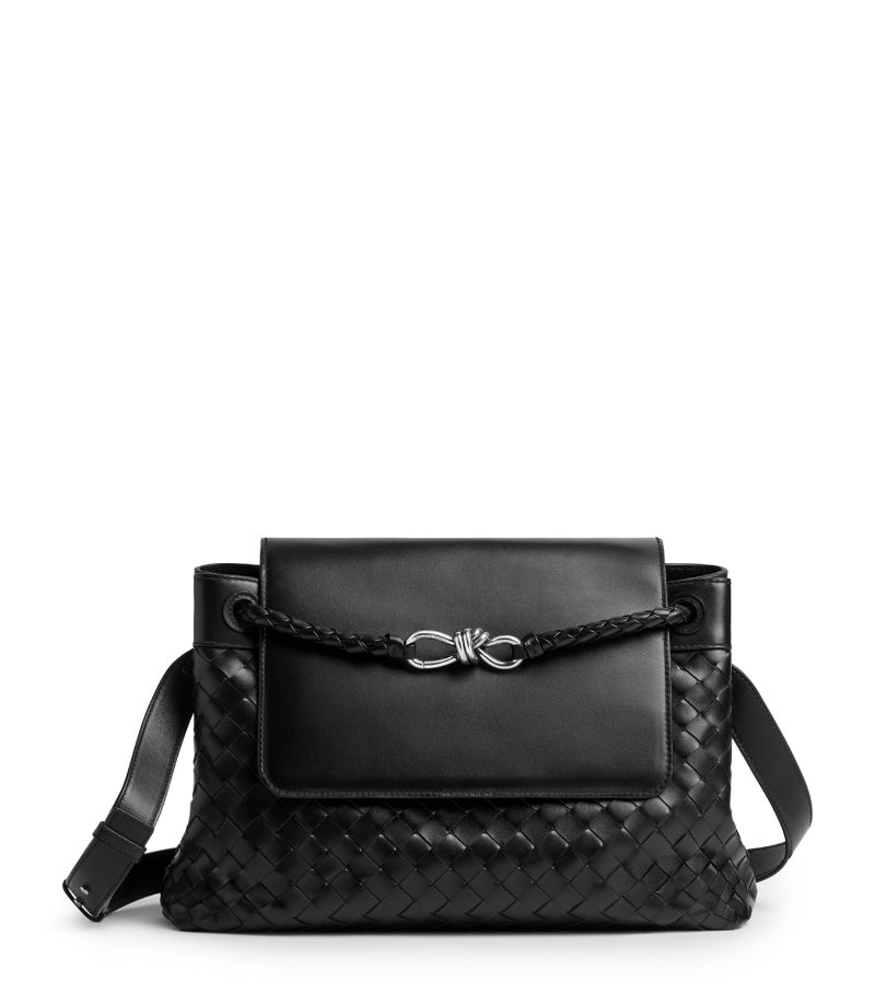 Bottega Veneta Bottega Veneta Medium Calfskin Andiamo Messenger Bag