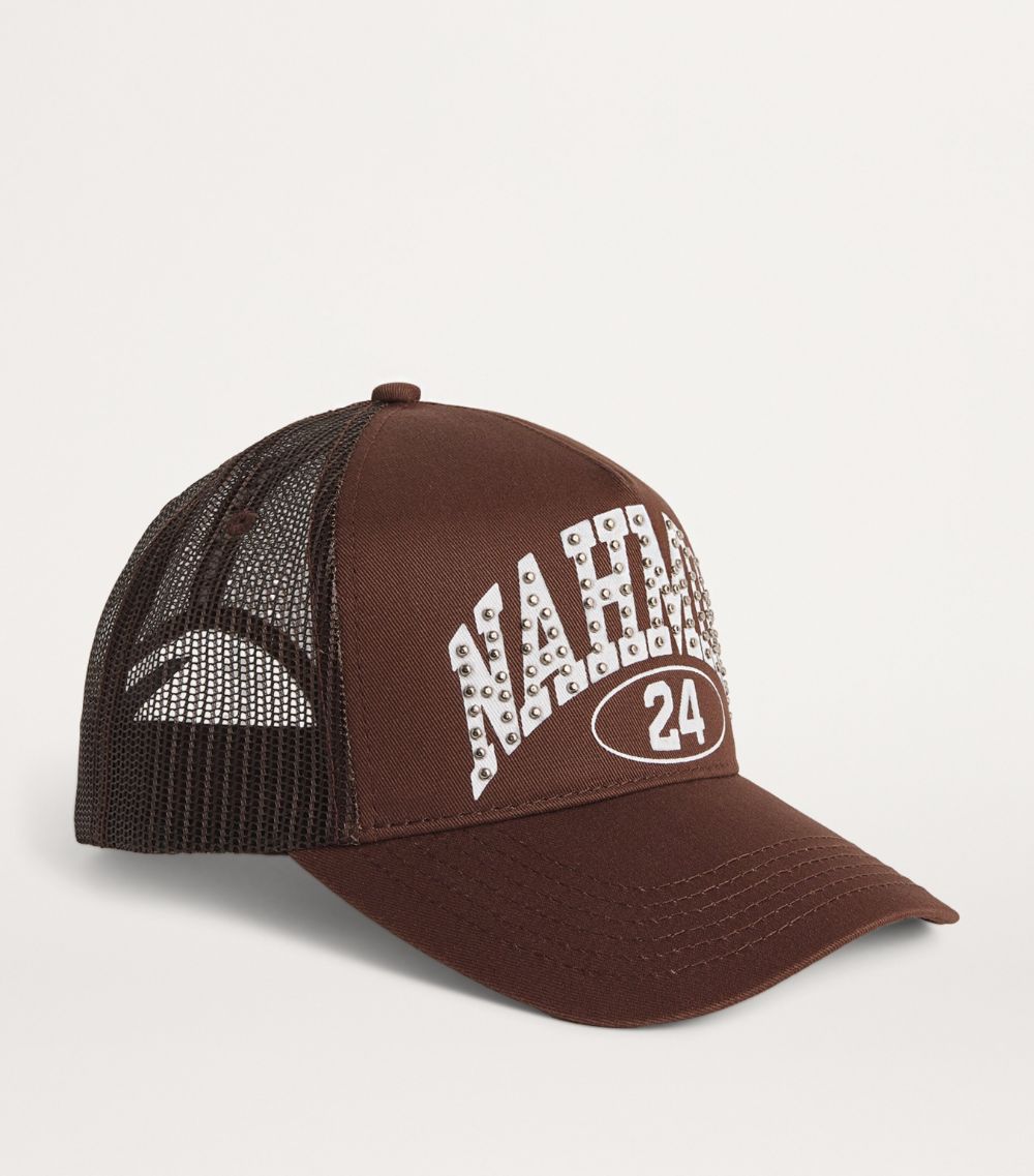 Nahmias Nahmias Studded Marquee Trucker Cap