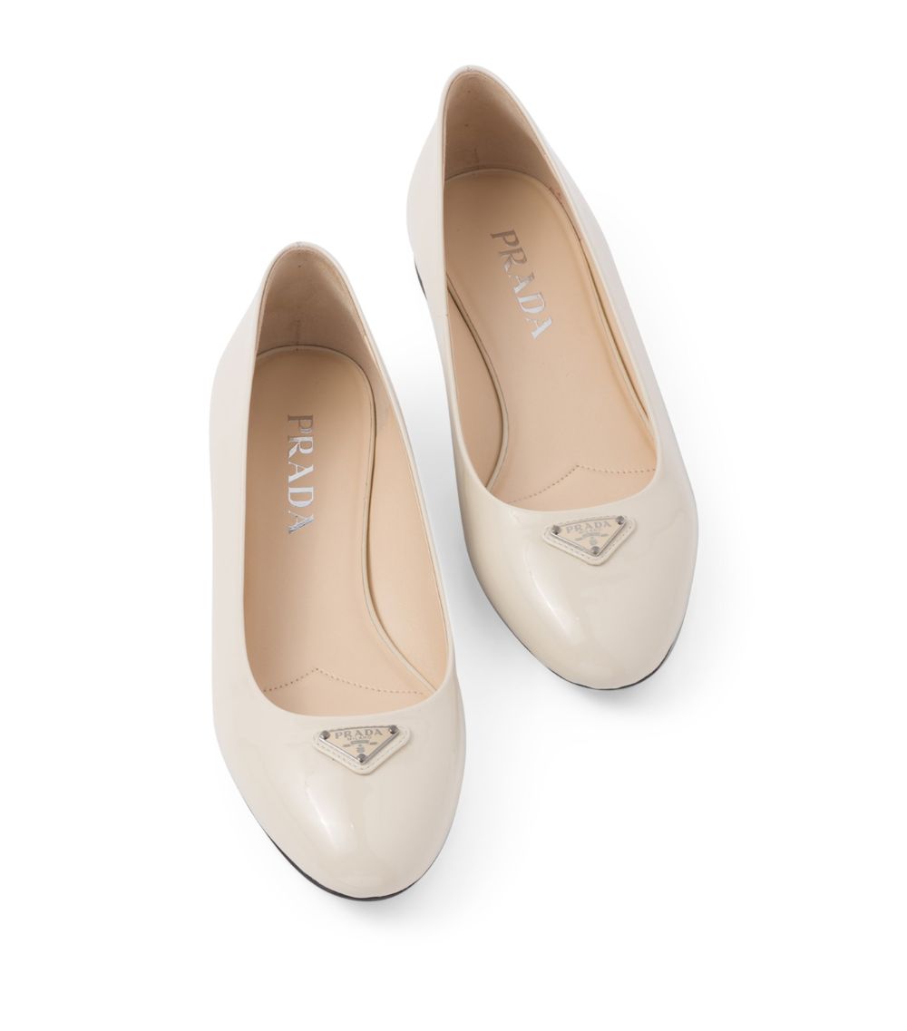 Prada Prada Patent Leather Ballet Flats