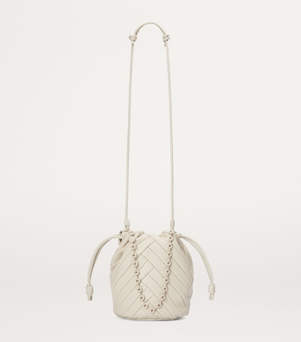 Loewe Loewe Leather Flamenco Bucket Bag