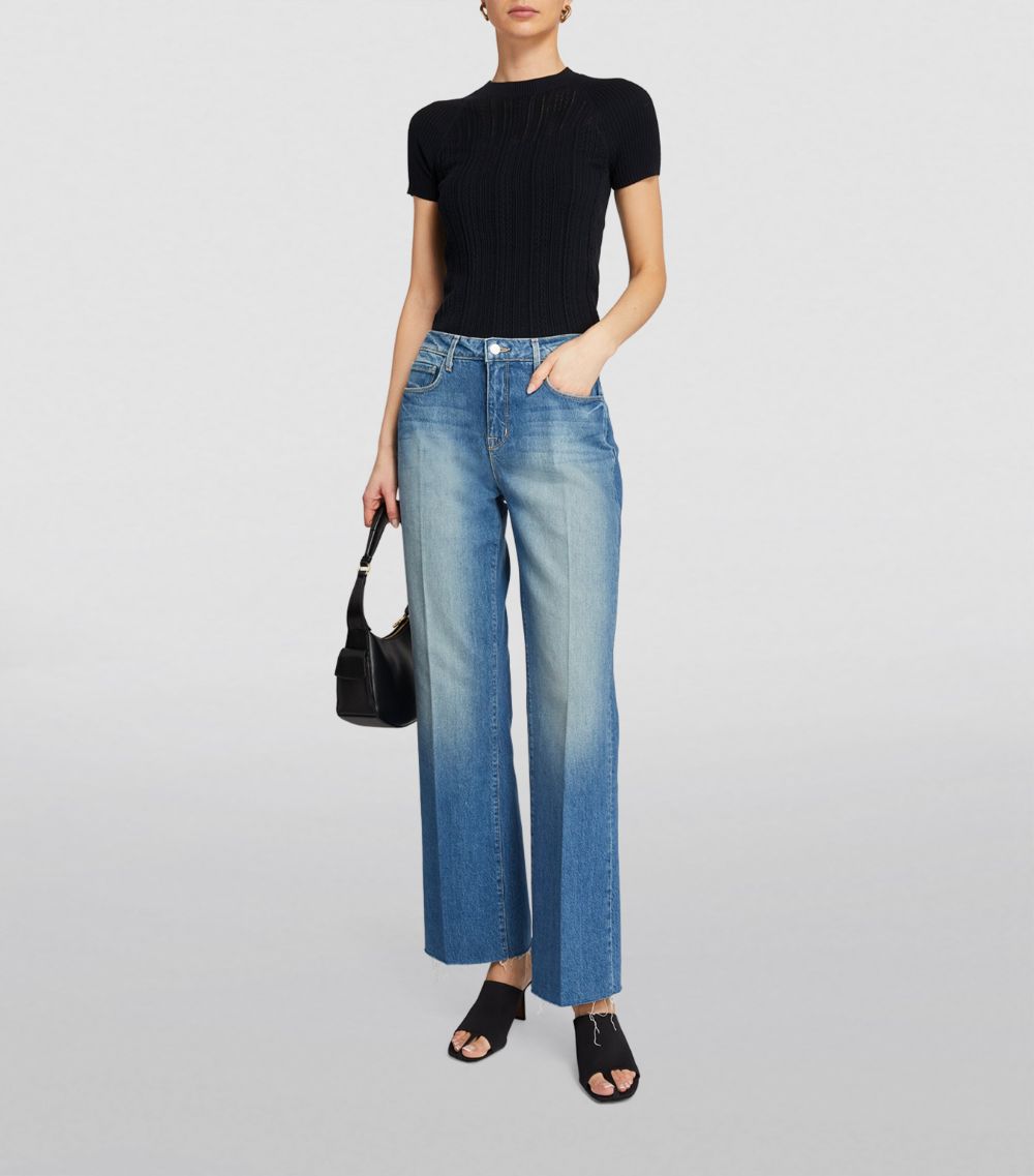 L'Agence L'Agence Tiana High-Rise Wide-Leg Jeans