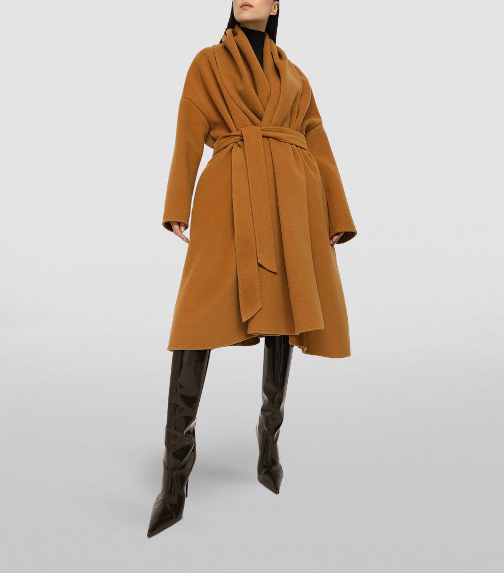 Dolce & Gabbana Dolce & Gabbana Wool-Cashmere Wrap Coat