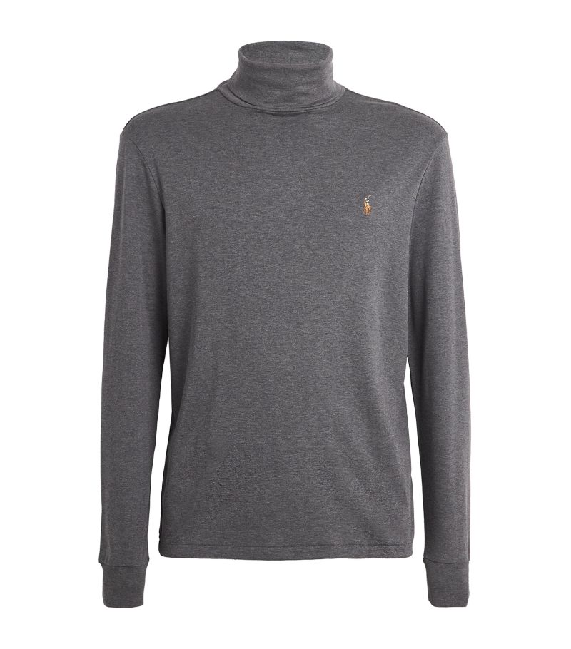 Polo Ralph Lauren Polo Ralph Lauren Cotton Logo Rollneck Sweater