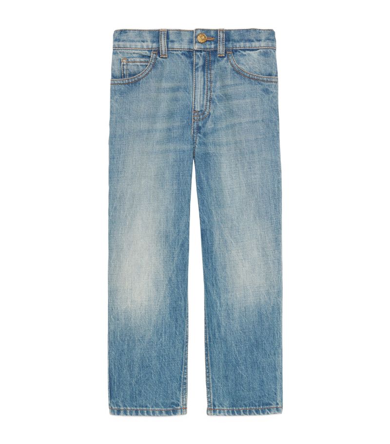 Gucci Gucci Kids Denim Straight Jeans (4-12 Years)