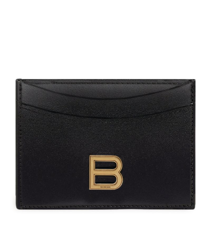 Balenciaga Balenciaga Leather Hourglass Card Holder