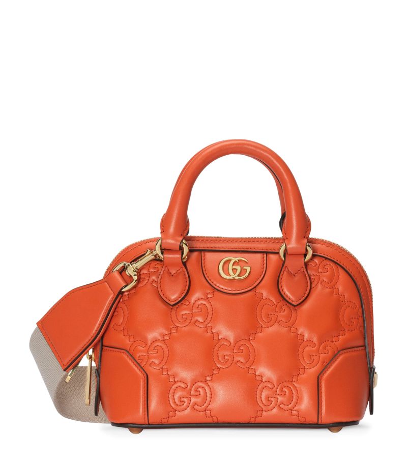 Gucci Gucci Matelassé Leather GG Top-Handle Bag