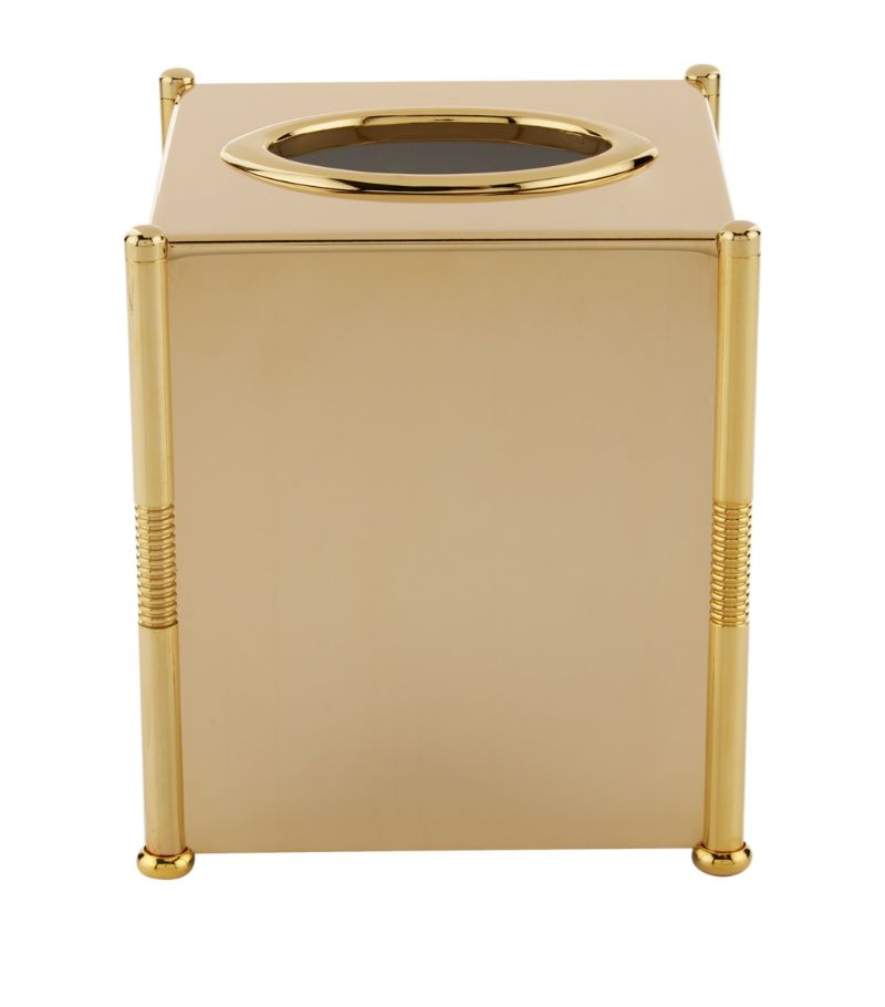 Zodiac Zodiac Cylinder Gold-Plated Tissue Box