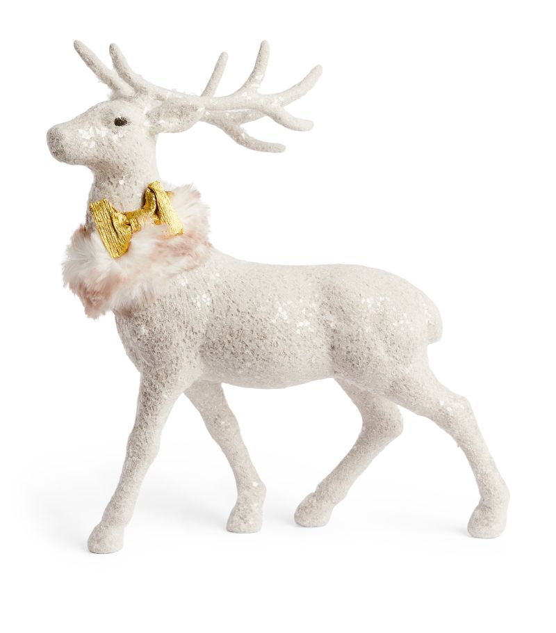 Harrods Harrods Faux-Fur Stag Ornament