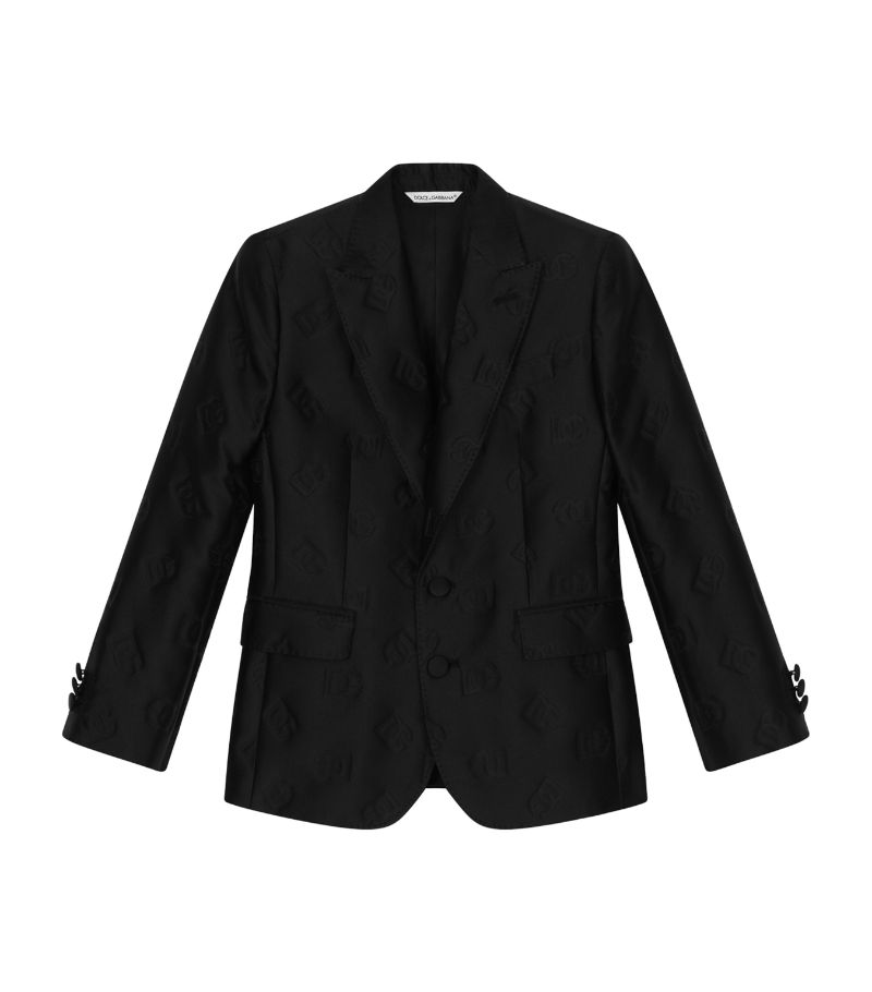 Dolce & Gabbana Dolce & Gabbana Kids Debossed Logo Blazer (2-6 Years)