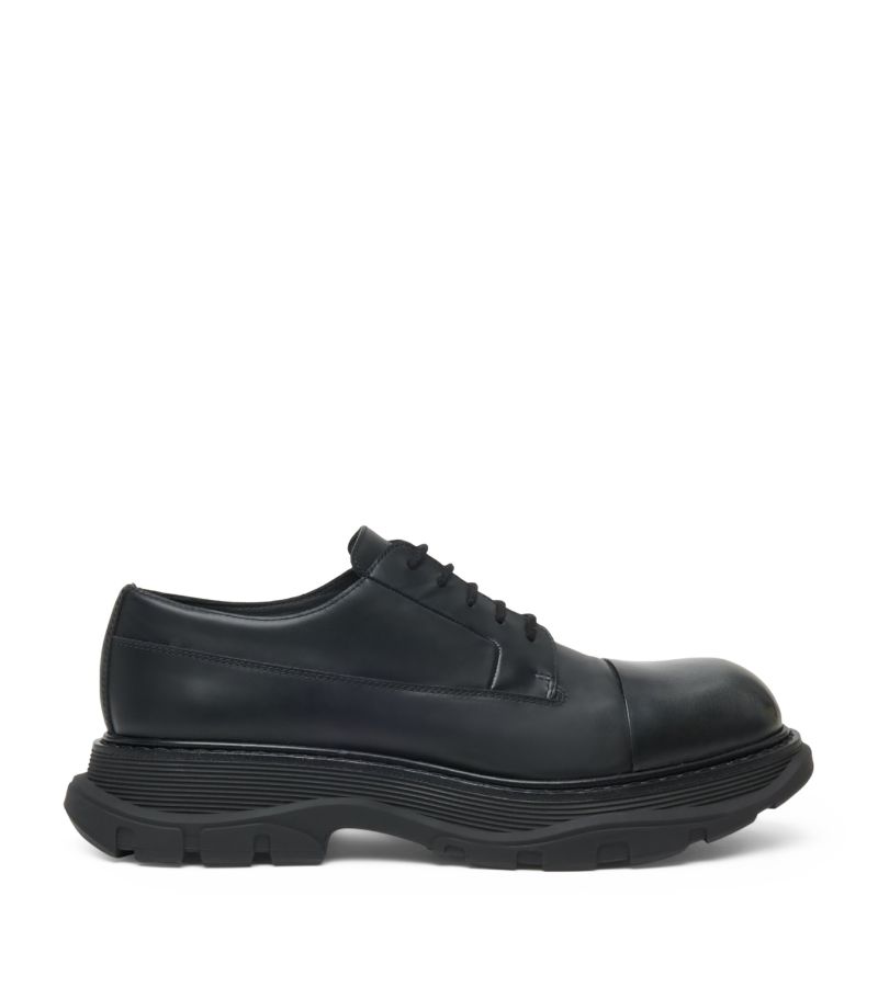 Alexander McQueen Alexander Mcqueen Leather Tread Derby Shoes