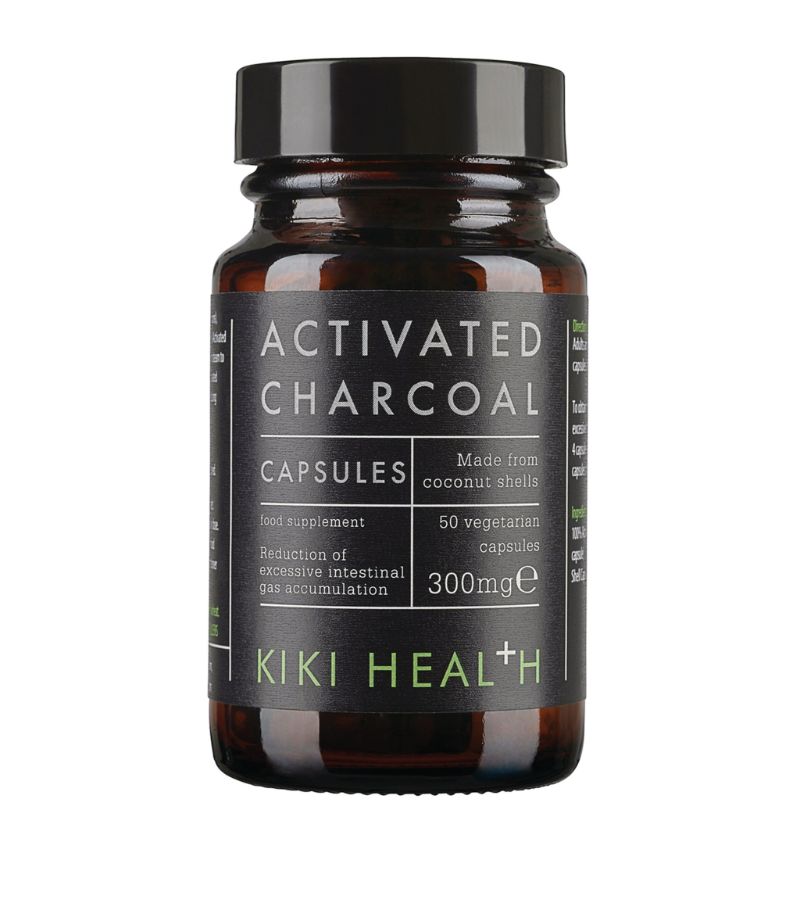 Kiki Heal+H Kiki Heal+H Activated Charcoal Vegicaps (50 Capsules)