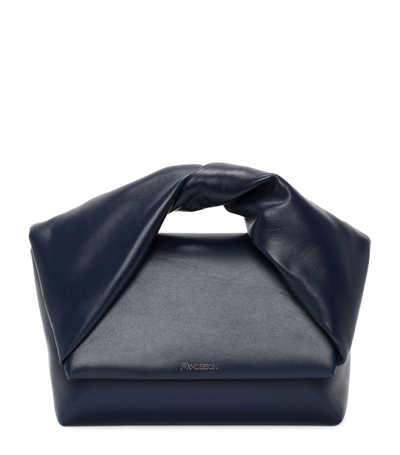 Jw Anderson Jw Anderson Large Leather Twister Top-Handle Bag