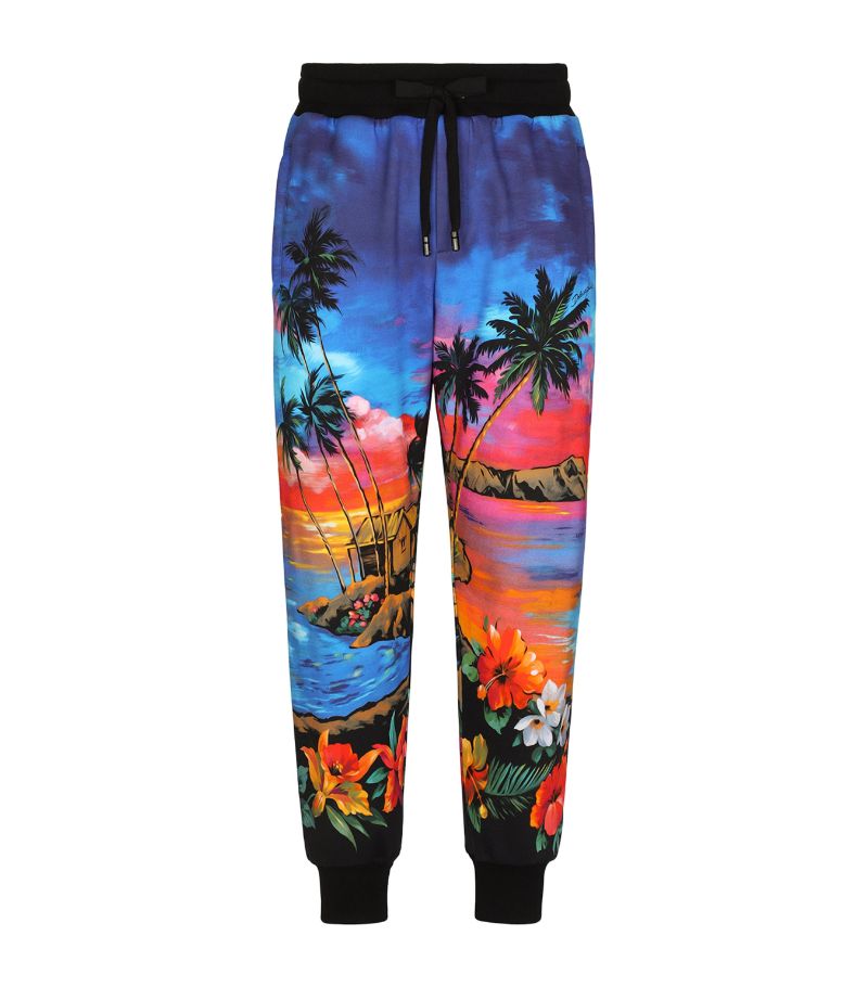 Dolce & Gabbana Dolce & Gabbana Tropical Sunset Sweatpants