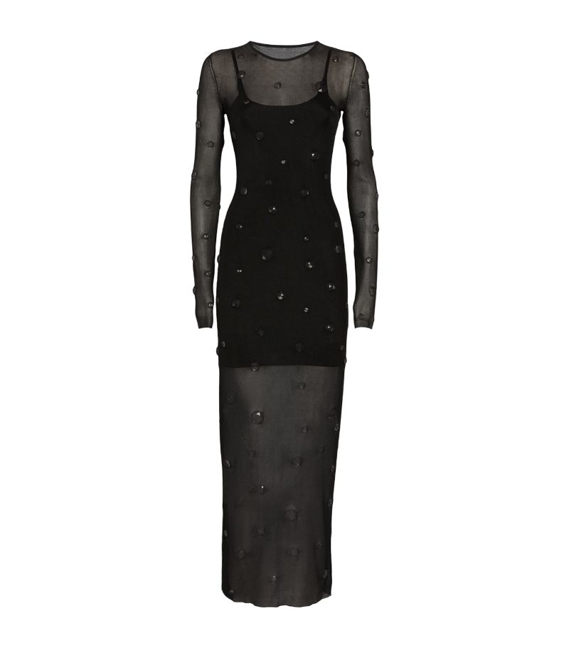 Alexander Wang Alexander Wang Trapped Gems Maxi Dress