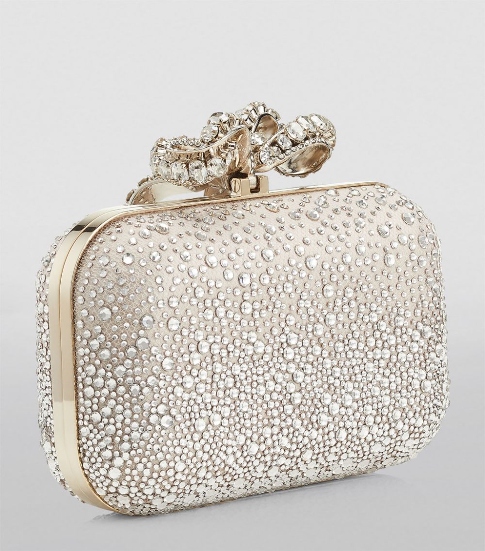 Jimmy Choo Jimmy Choo Swarovski-Embellished Cloud Clutch Bag