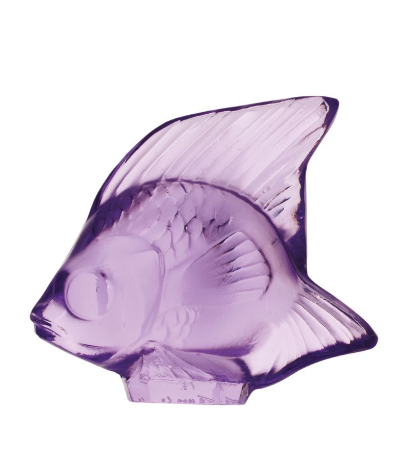 Lalique Lalique Crystal Fish Sculpture