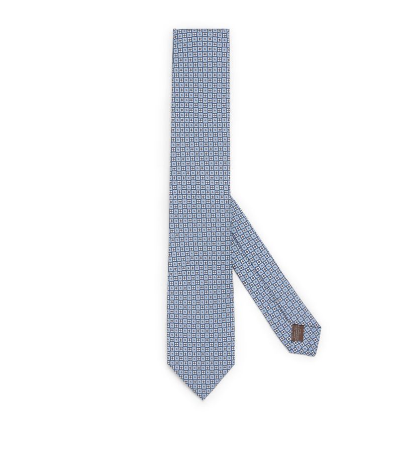 Canali Canali Silk Jacquard Tie