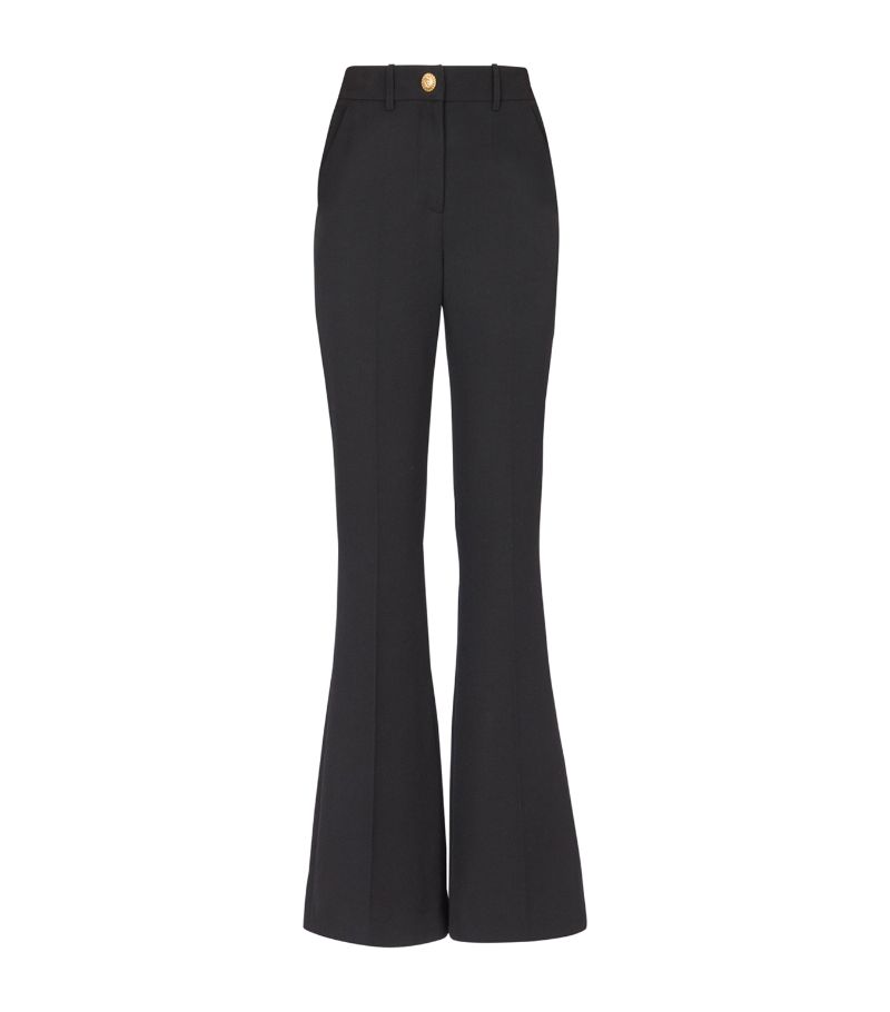 Balmain Balmain Virgin Wool Tailored Trousers