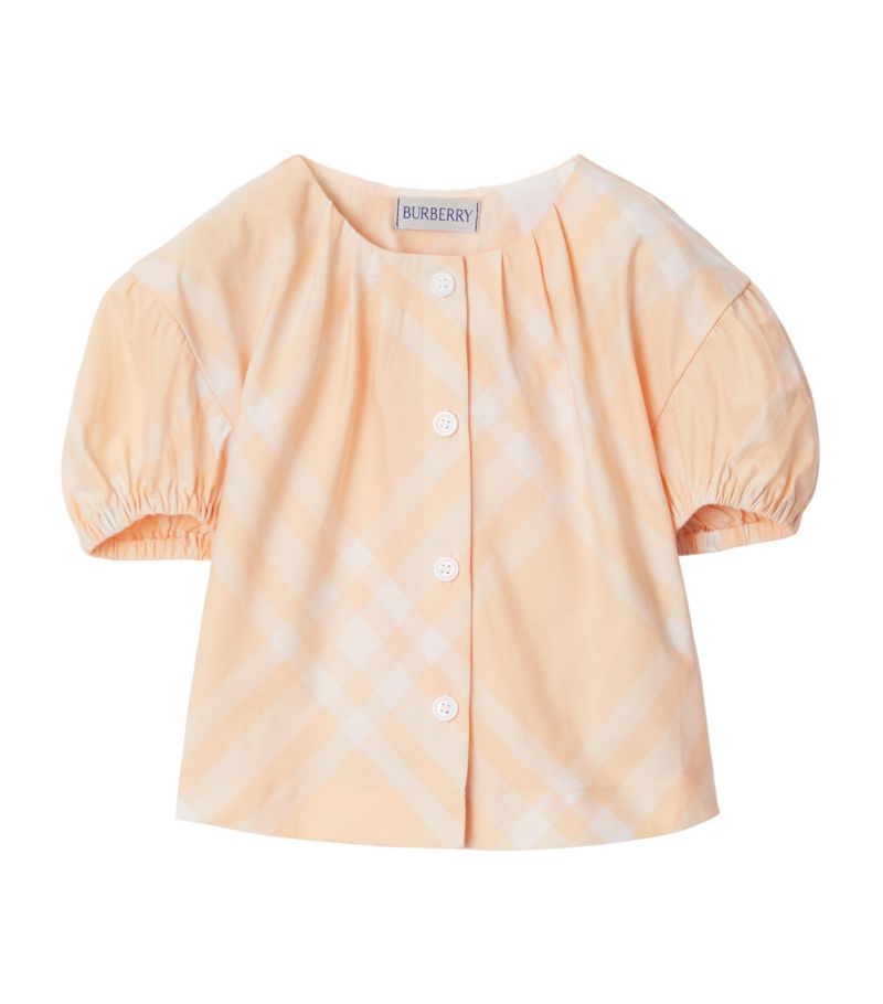 Burberry Burberry Kids Check Blouse (6-24 Months)