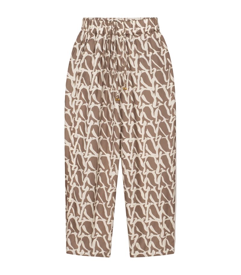 Aeron Aeron Aurora Monogram Print Trousers