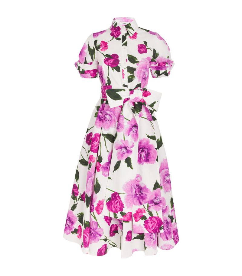 Erdem Erdem Cotton Floral Midi Dress