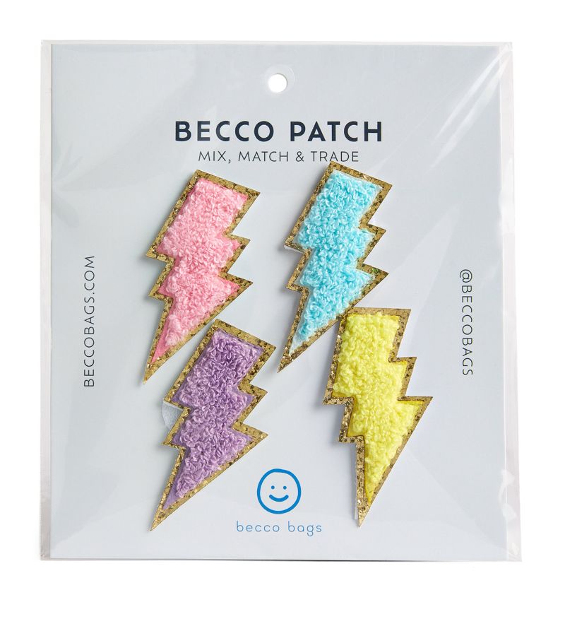 Becco Bags Becco Bags Lightning Bolts 4-Piece Patch Set