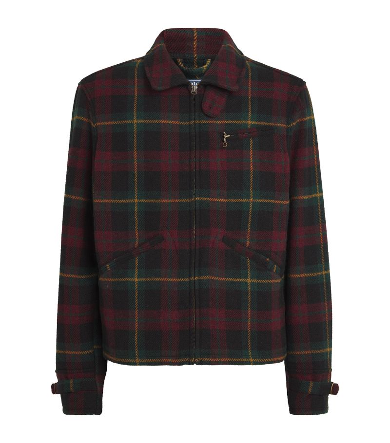 Polo Ralph Lauren Polo Ralph Lauren Wool-Blend Plaid Jacket