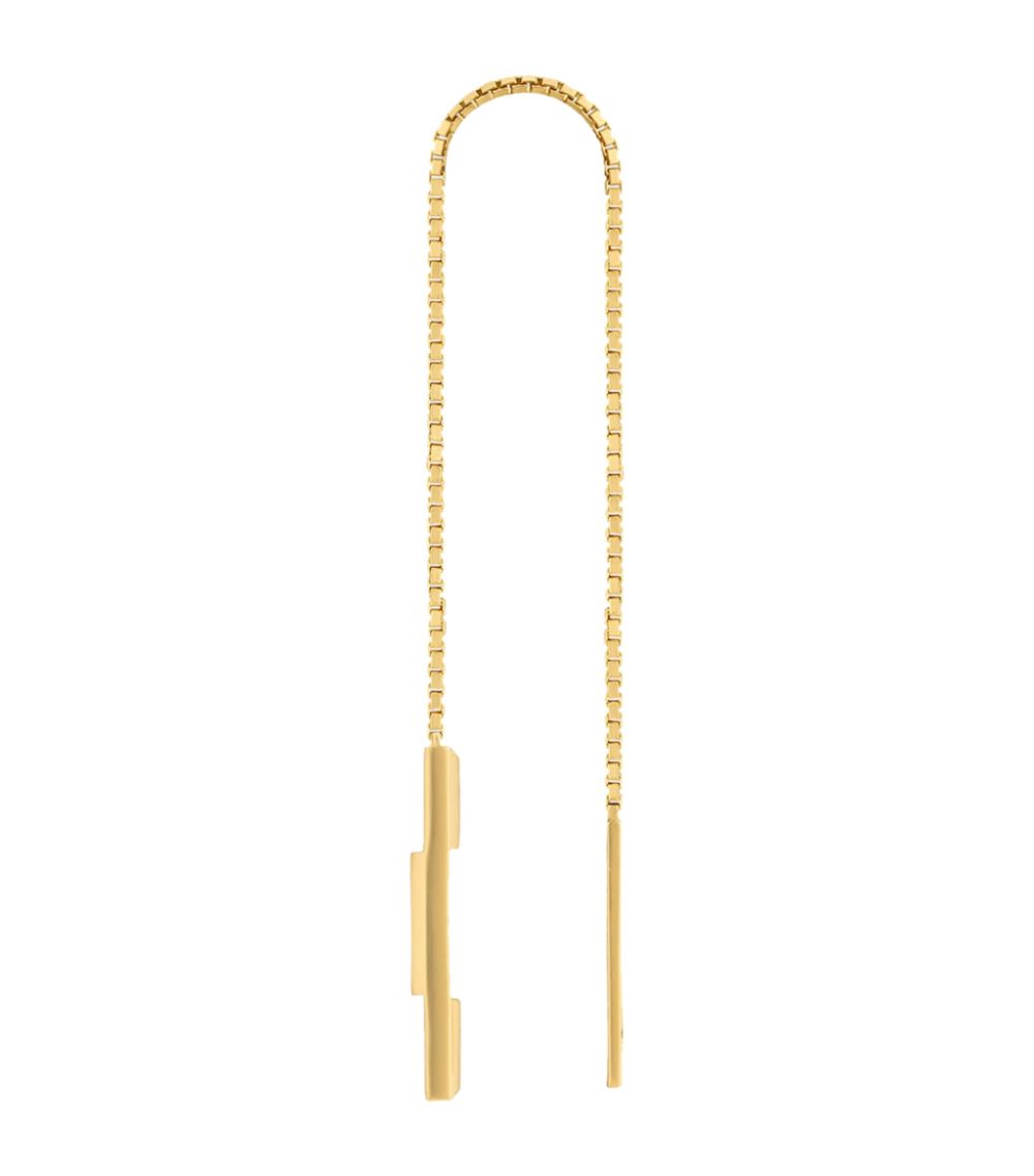 Gucci Gucci Yellow Gold Link To Love Earrings