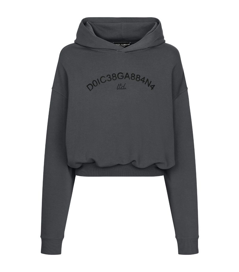 Dolce & Gabbana Dolce & Gabbana Cotton Logo Hoodie