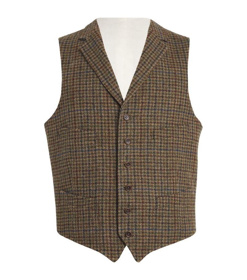 Polo Ralph Lauren Polo Ralph Lauren Wool Check Waistcoat