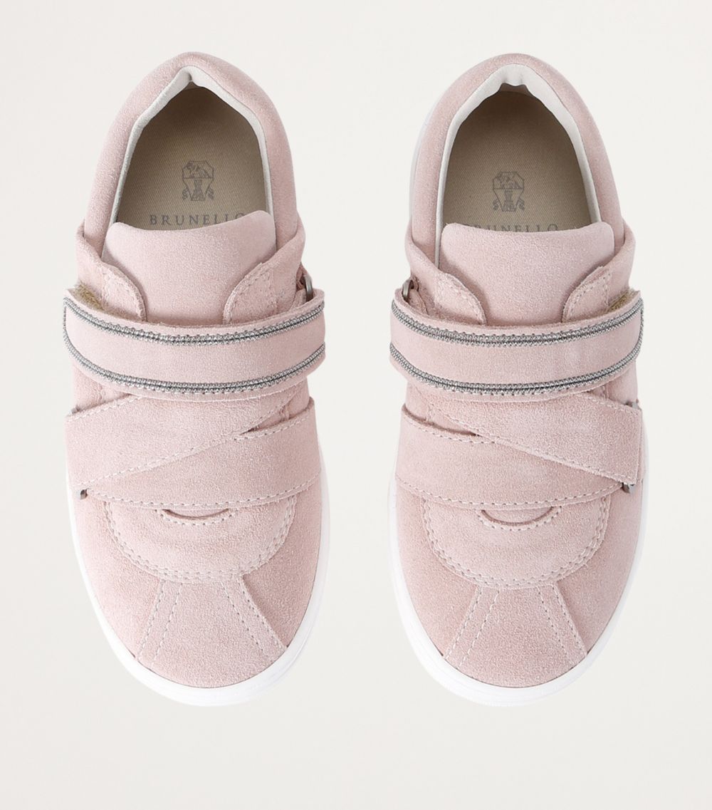 Brunello Cucinelli Kids Brunello Cucinelli Kids Suede Sneakers